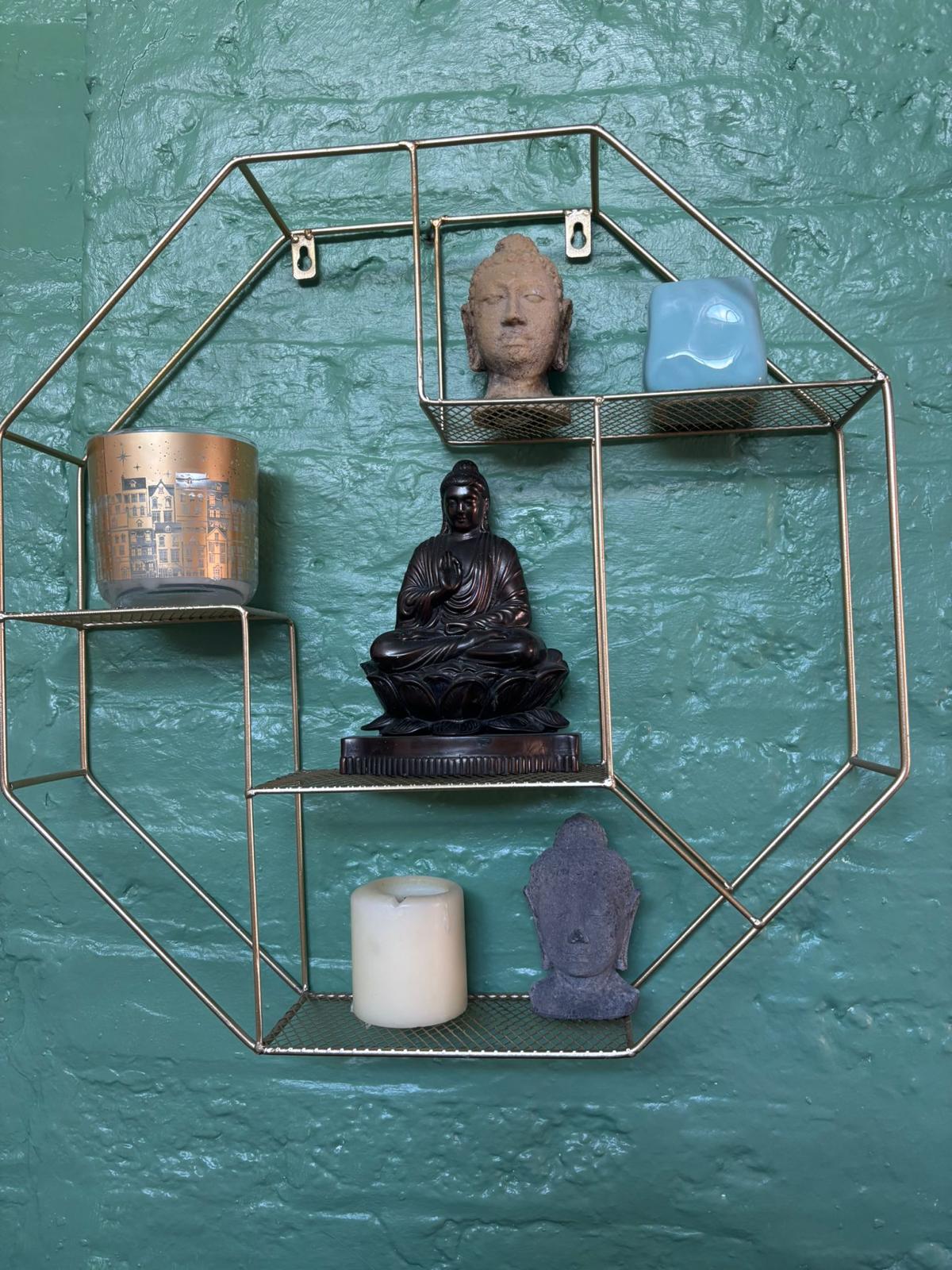 A peaceful Buddha display at Re:Connect Studio